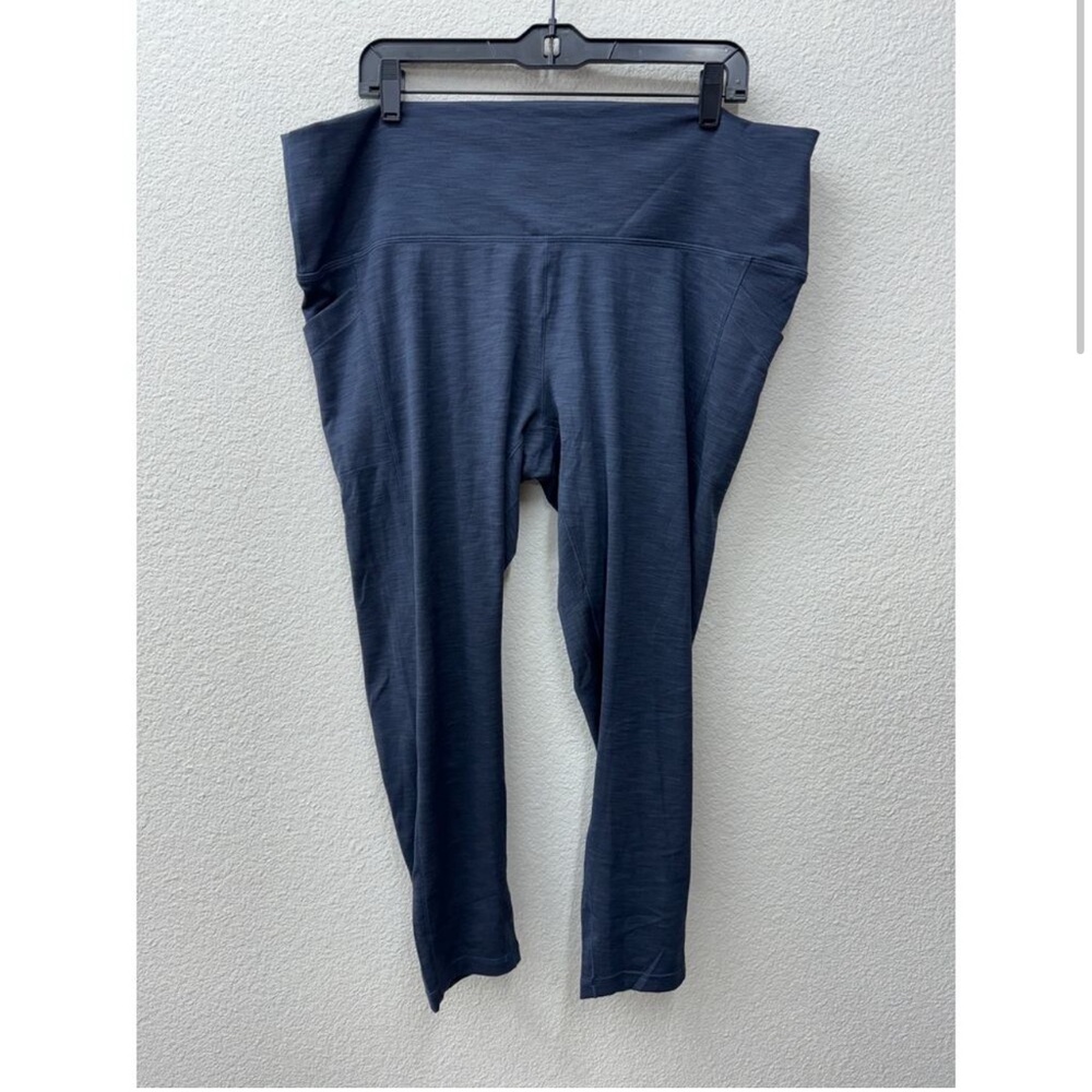 Prana NWT leggings blue pockets plus 3x becksa 7/8